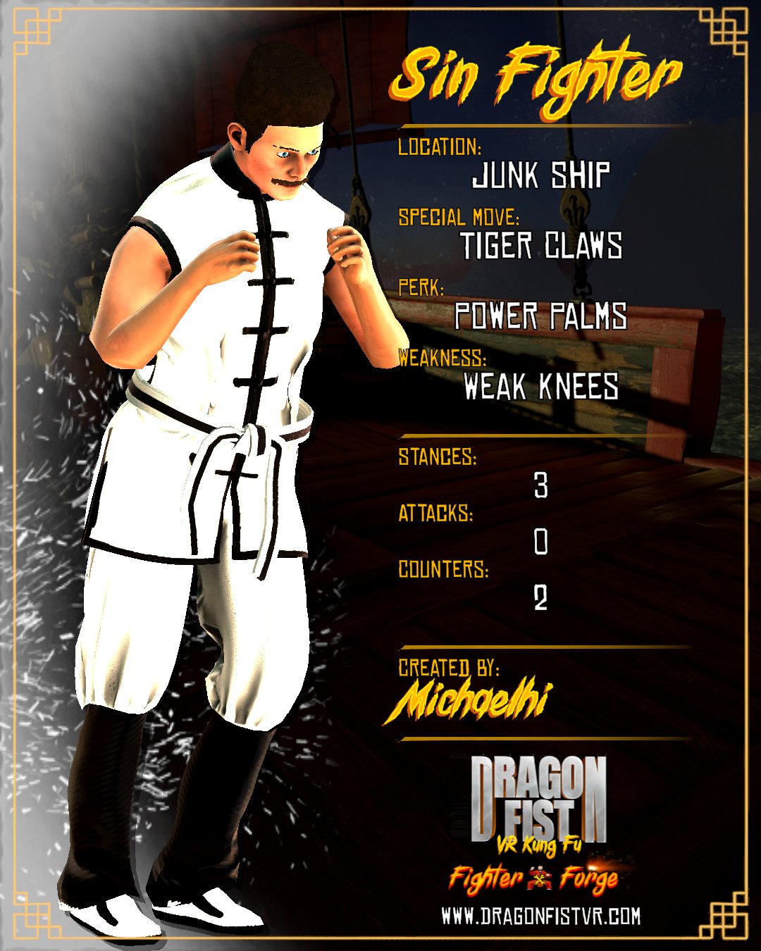 Sin Fighter - Created By: Michaelhi